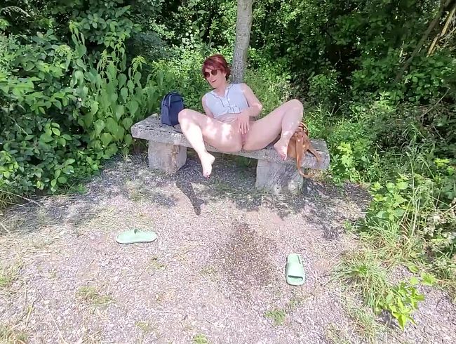 Ganz spontaner Outdoor Fick