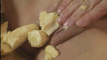 Ekelhafte Fotzen Banane