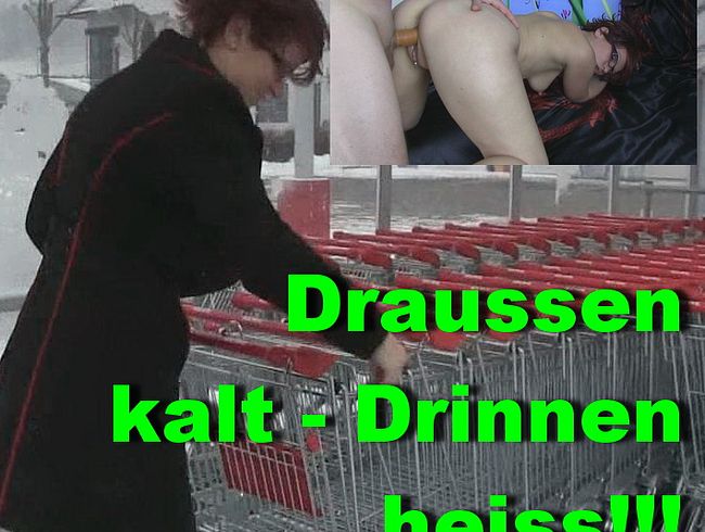 Draussen zu kalt - drinnen heiss gefickt