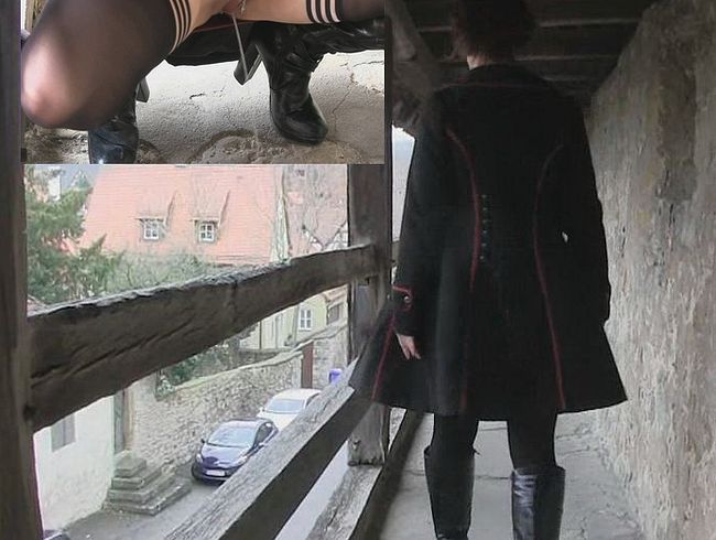 Public Pissen in Rothenburg