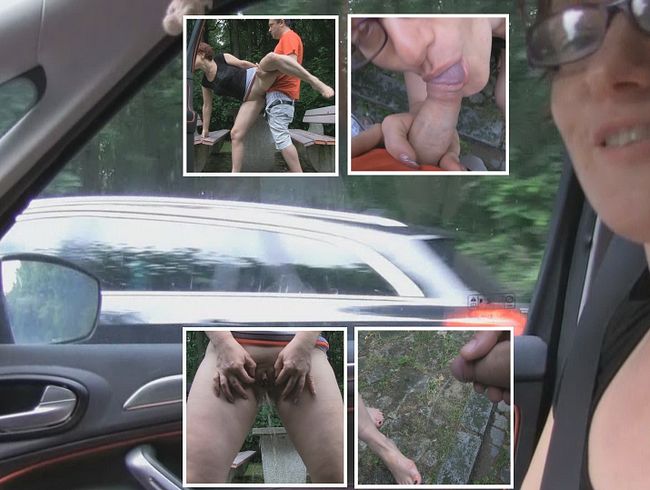 Piss und Fick Fest am Parkplatz