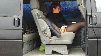 Nummer am Parkplatz
